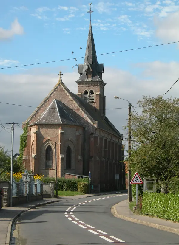 Eglise Saint Quentin - vue arrière