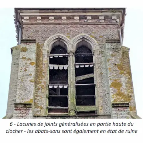 Travaux Eglise Saint Quentin ARESAQ 2