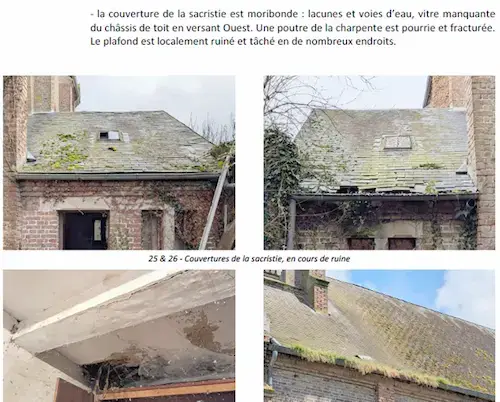 Travaux Eglise Saint Quentin ARESAQ 1