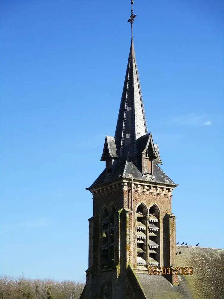 Extérieur de l'église Saint Quentin